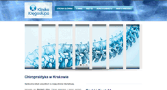 Desktop Screenshot of klinikakregoslupa.pl